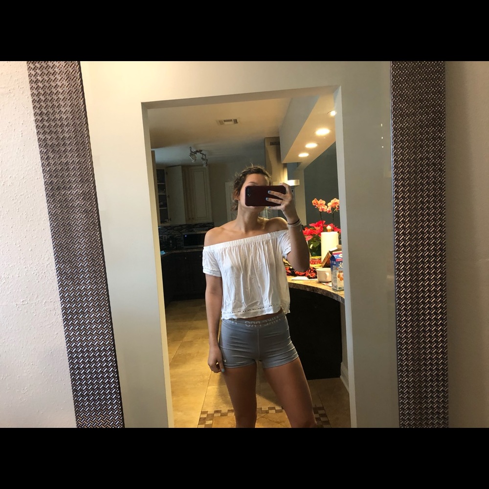 Off the shoulder top!